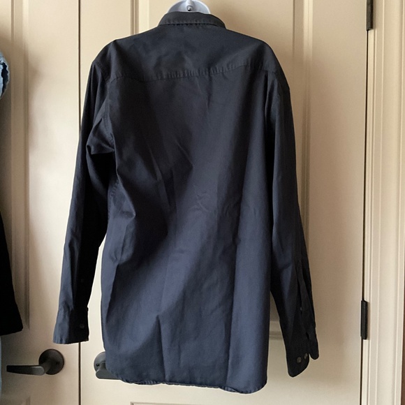 RedHead Mens Button Down Navy Shirt size Medium - Picture 4 of 8